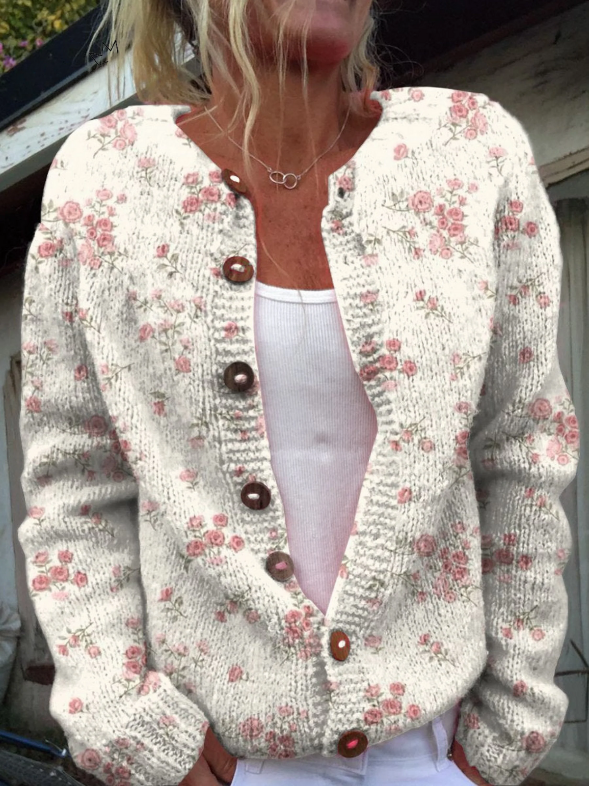 Sandra | Vintage Floral Cardigan