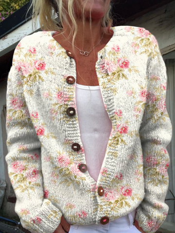 Wilma | Vintage Floral Cardigan
