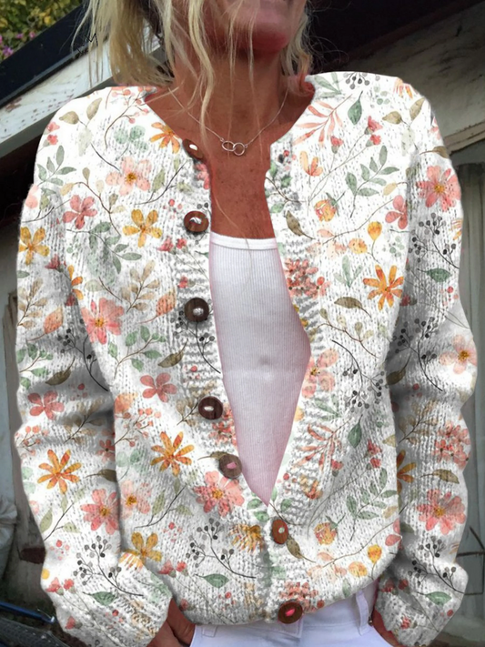 Els | Vintage Floral Cardigan