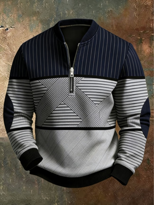 Victor - men's half-zip jumper